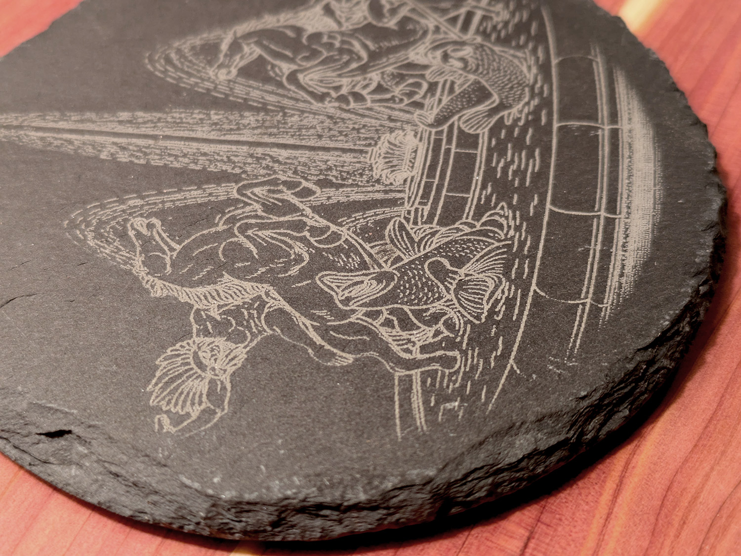 Slate Coasters — view 2